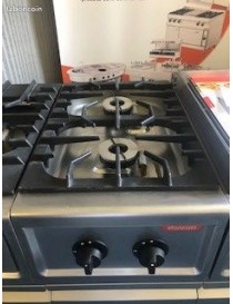 Wok gaz Nayati sur piètement 2 bruleurs 13Kw